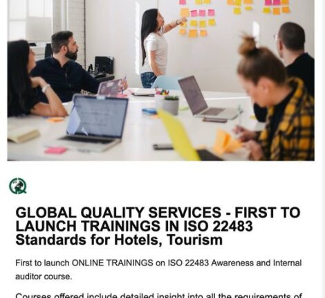 Worlds First Trainings on ISO 22483