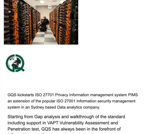 ISO 27701 Privacy Information Managment system
