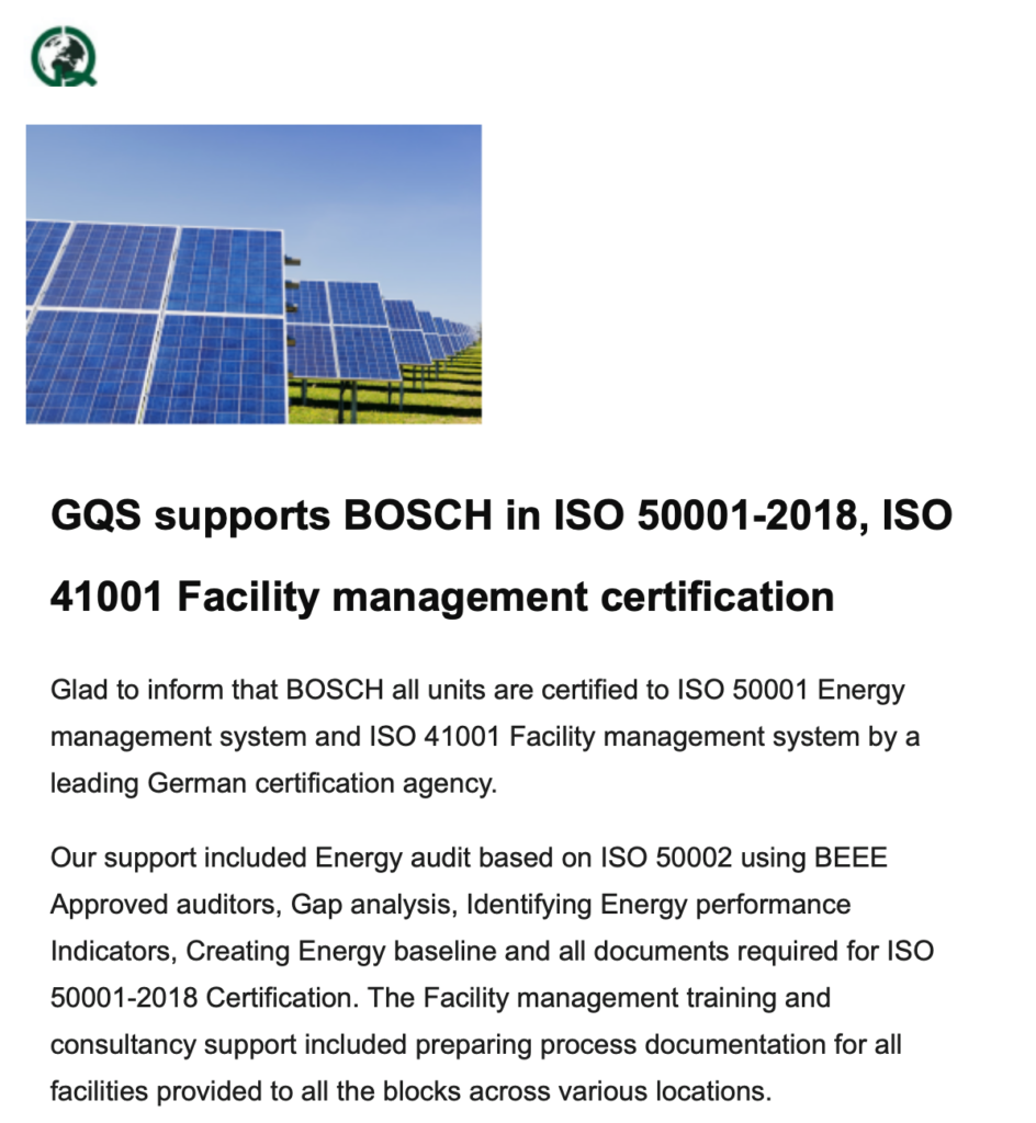 ISO 50001, ISO 41001 By a German Agency