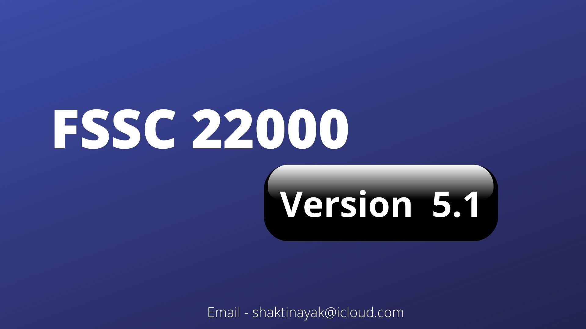 FSSC 22000 Version 5.1