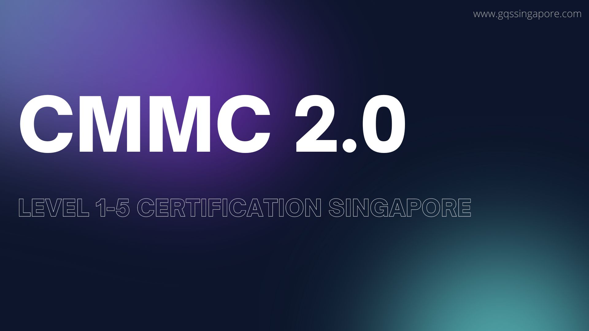 CMMC 2.0 LEVEL 1-5 CERTIFICATION SINGAPORE