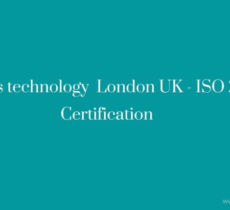 Ventriks technology London UK - ISO 27001 certification