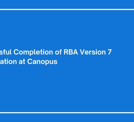 Successful Completion of RBA Version 7 Consultation at Canopus