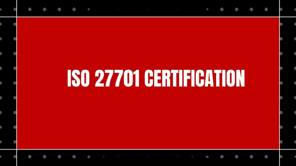 ISO 27701 Certification