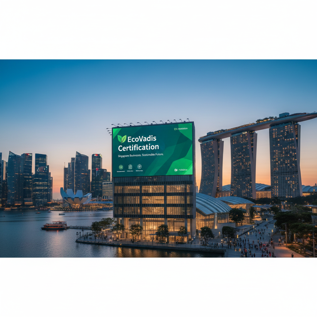 ecovadis certification in Marina Bay