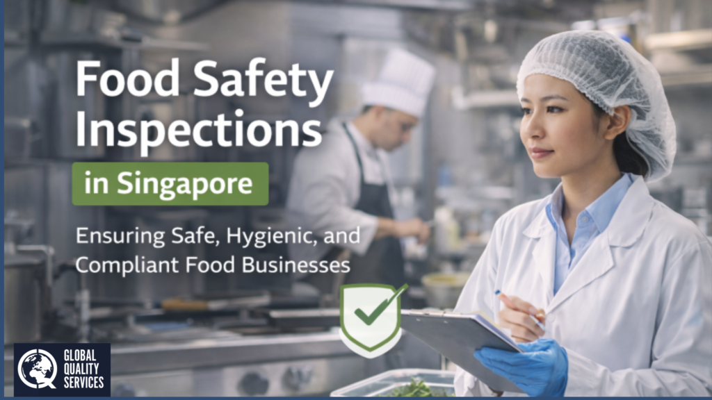 Food Safety Inspection Services in Singapore - GQS Singapore